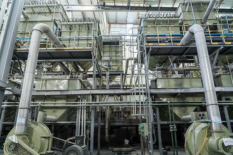 LANDU-celulose-éter-produção-fábricas