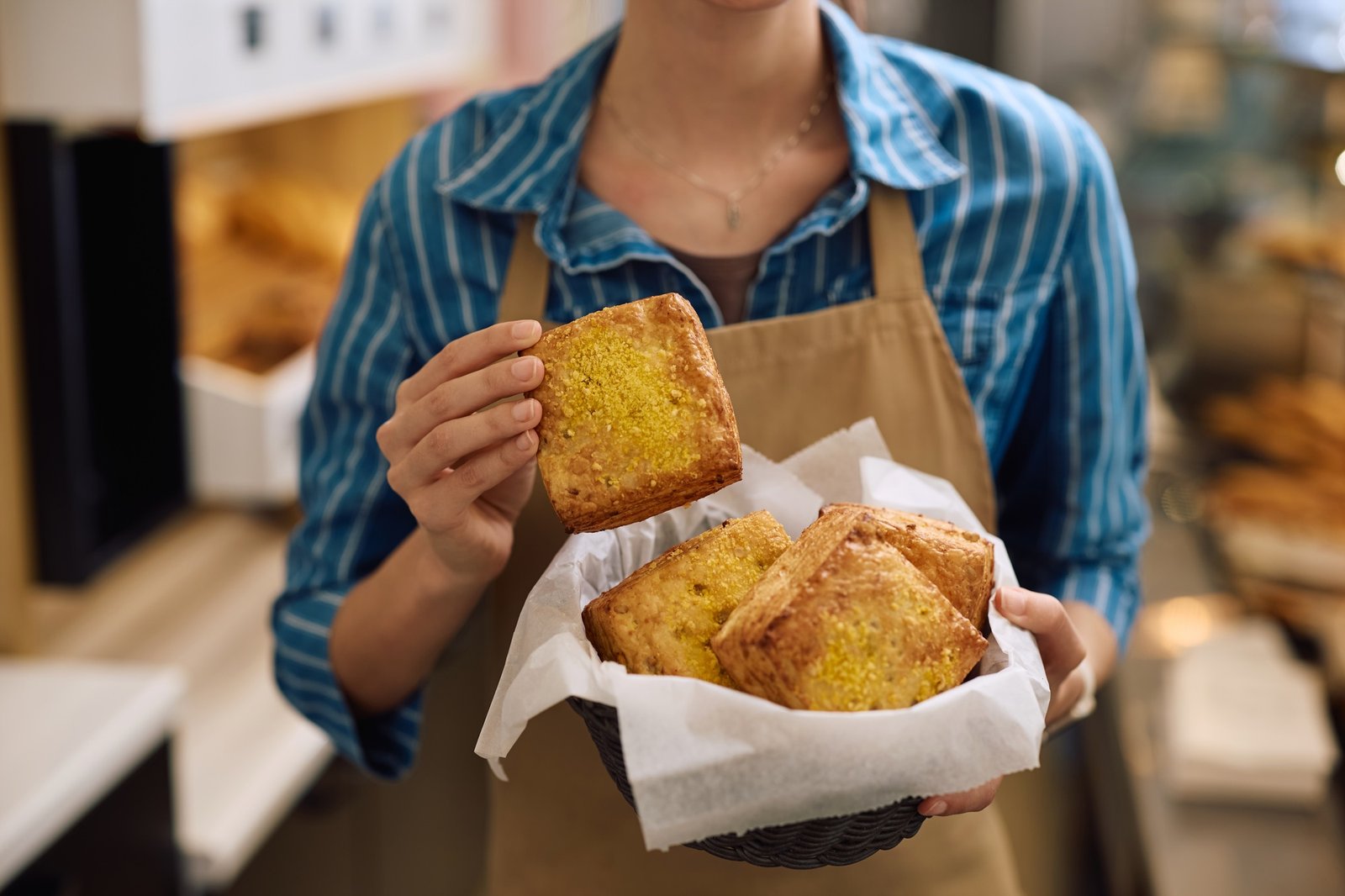 The pastry is always fresh in our bakery!